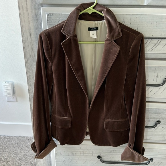J. Crew Jackets & Blazers - Vintage J.CREW Ecole Velvet Blazer